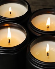 Aoovoo Scented Candles For Men – 4 Pack Candles For Home Scented 36Oz Soy Wax