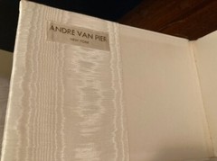 Vtg 4- Piece Designer Wedding Keepsake Set w/Swarovski Crystal by Andre Van Pier