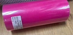 Shiny Tulle Meon Pink 25 Yds 100% Polyester